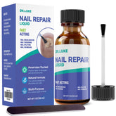 Dr. Luke Nail Repair Liquid bottle for daily nail maintenance and smoother nails.
