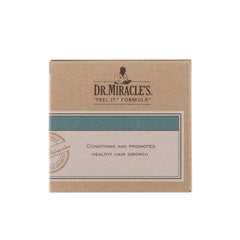 Dr. Miracle's Strengthen Hot Gro scalp tingling close-up on skin.