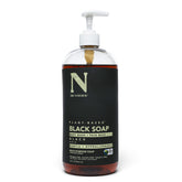 Dr. Natural bottle pours for gentle cleansing on face and body