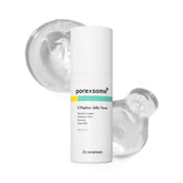 Dr.nineteen V.Peptox Jelly Toner bottle closeup shows premium packaging and pore-care potential.