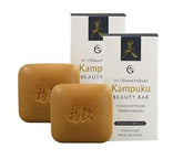 DR. OHHIRA'S Kampuku Beauty Bar close-up highlights natural ingredients for gentle cleansing.