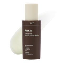 Dr.Reju-All Retino-Mela Serum bottle for an easy nightly routine and refined skin.