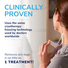 Dr. Scholl's Complete Care Serum application close-up emphasizing post-removal moisturizing benefits.