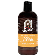 Dr. Squatch Cool Citrus Conditioner bottle shown for daily hydration and scalp refresh.