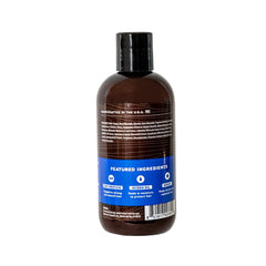 Dr. Squatch Fresh Falls ingredients highlight jojoba, oat protein, shea butter for nourished hair.