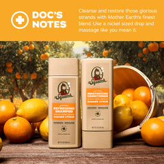 Dr. Squatch natural hair bundle packaging highlighting a complete natural hair care routine.