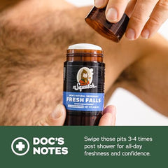 Dr. Squatch Odor-Squatching 2-pack box highlights value and extended protection.