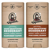 Dr. Squatch Odor-Squatching 2-Pack packaging for natural deodorant duo
