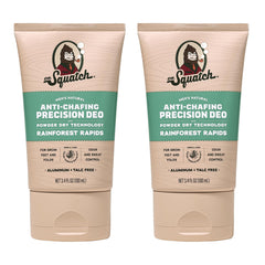 Dr. Squatch Whole Body Deodorant Rainforest Rapids 2-pack packaging for daily use.