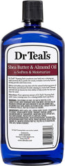 Dr Teal's foaming bath closeup shows creamy luxurious lather