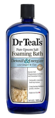 Dr Teal's Ginger & Clay duo bottles promote daily relaxation after stressful days.