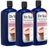 Dr Teal's Pink Himalayan Salt Foaming Bath Gift Set packaging, ready for gifting and self-care.