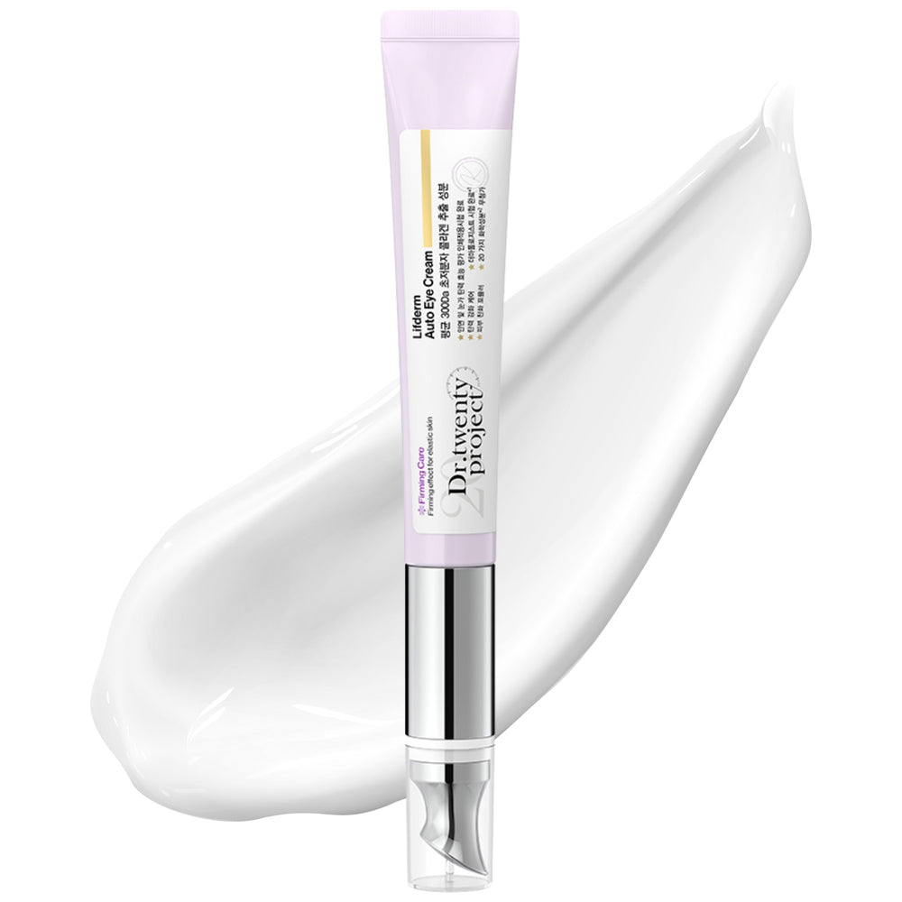 Dr Twentyproject Lifderm Eye Cream bottle for daily anti aging prep