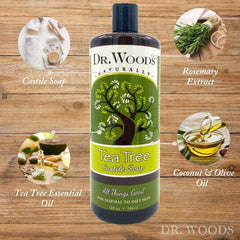 Dr. Woods organic shea butter raw packaging emphasizes nourishing, fair-trade moisture.