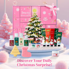 DRAWFAR Advent Calendar 2025 box opening reveals daily treat options for pampering rituals.