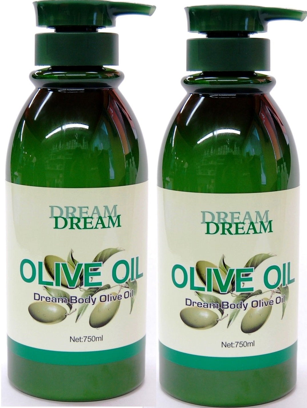 Dream Body Olive Oil bottle—great for cooking and finishing dishes.