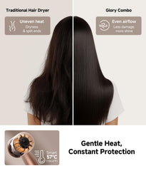 DREAME Hair Glory lightweight design enables easy daily use and travel.
