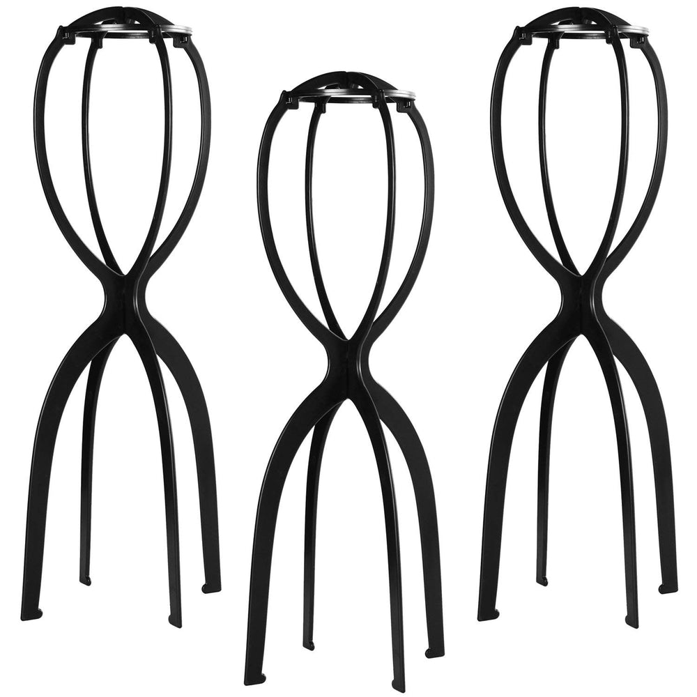 Dreamlover wig stand tall 19.7 inches securely supports long wigs for neat display.