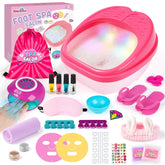 Dreamon Kids Foot Spa rainbow-light creates a calming at-home spa session