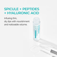 Dr.Melaxin BP Spicule Lip Shot Mild applying on lips for smooth glide and hydration