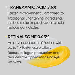 Dr.Melaxin TX night routine setup demonstrates dual cream layering.