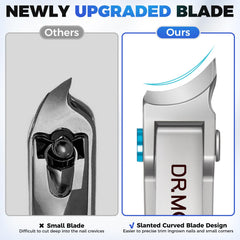 DRMODE slanted jaws for ingrown nails provide precise trimming