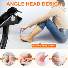 DRMODE toenail clippers wide jaw tackle thick nails cleanly