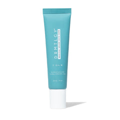 DRMTLGY C Balm antioxidant lip-treatment bottle highlighting vitamin C for hydration.
