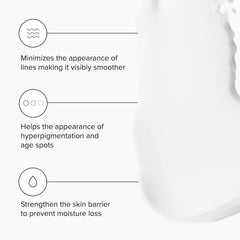 DRMTLGY peptide complex bottle-view highlights peptide support for firmer-looking skin