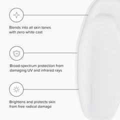 DRMTLGY SPF45 pump bottle enabling easy, mess-free application.