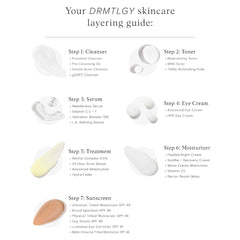 DRMTLGY Vitamin C Moisturizer jar texture swirl for hydration.