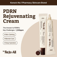 Dr.Reju-All PDRN Advanced Cream swatch reveals smooth, fast-absorbing texture.