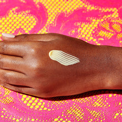 Drunk Elephant A-Passioni cream texture close-up highlights rich, nourishing ingredients for resilient skin.