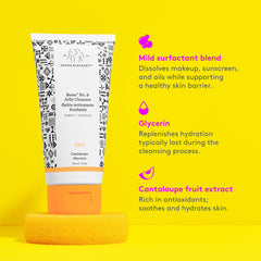 Drunk Elephant Beste No. 9 ingredients list highlighting glycerin and cantaloupe extract