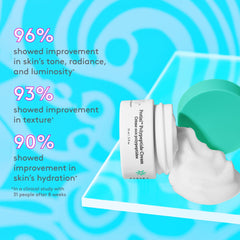 Drunk Elephant Beste No.9 texture close-up showing gentle creamy foam.