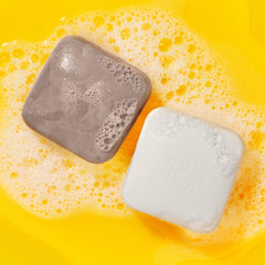 Drunk Elephant Pekee Bar lather close-up for moisture support.