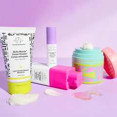 Drunk Elephant TLC Framboos Serum resurfaces for smoother-looking skin at night.