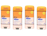 Dry Idea clear gel tubes front view show unscented protection and easy application.