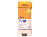 Dry Idea gel antitranspirante sin perfume transparente para uso diario.