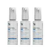 DS Laboratories Spectral.UHP bottle close-up shows high-strength minoxidil formula for fuller look.