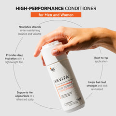 DS Labs Revita kit packaging highlighting two-step scalp care system