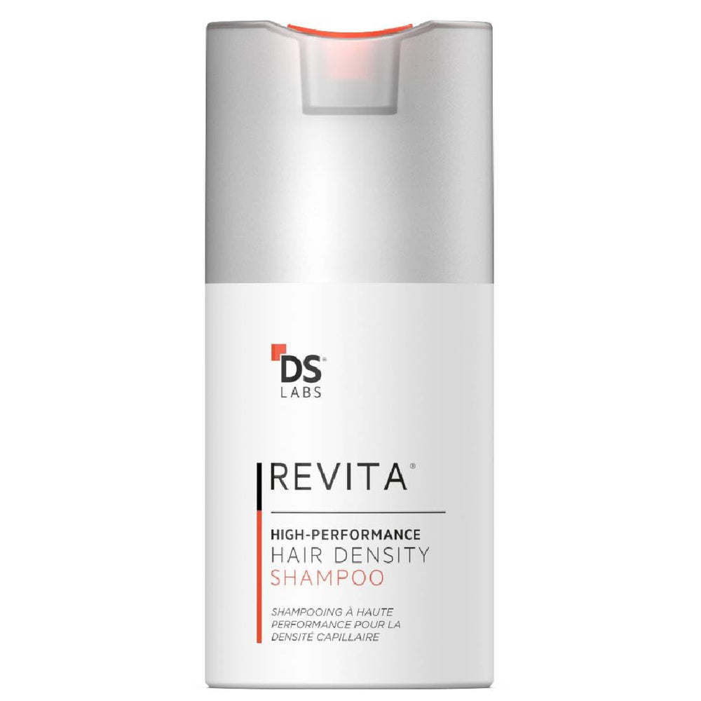 DS Laboratories Revita Shampoo bottle front, compact 100 mL for a refreshing scalp cleanse