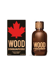 Dsquared2 Wood Men EDT bottle showcasing its woody scent profile for daily wear.