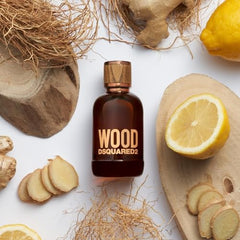 Dsquared2 Wood Men EDT packaging shown for gifting and premium presentation.