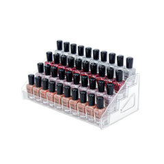 DTXIAQIAO almacén-esmaltes-4-niveles: almacenamiento claro para esmaltes con acceso rápido.