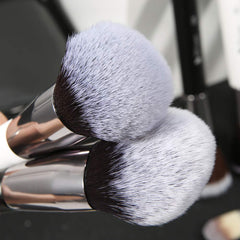 DUcare Panda leather case organizer protects brushes while traveling or storing