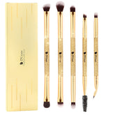 DUcare Eyeshadow Brush Set full kit enables precise color application and blending.