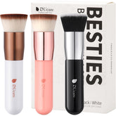 DUcare foundation brush flat-top 3pcs set for smooth, even base makeup