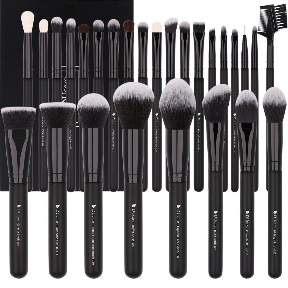 DUcare 27 piece brush set overview for complete makeup application