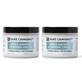 Duke Cannon News Anchor Forming Cream bottle front for camera-ready hold with matte finish